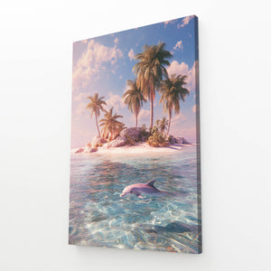 Dolphin Art Tropical