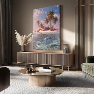 Dolphin Art Tropical