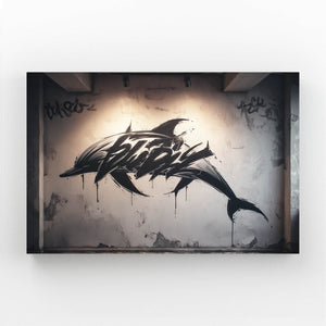 Dolphin Art Vertical