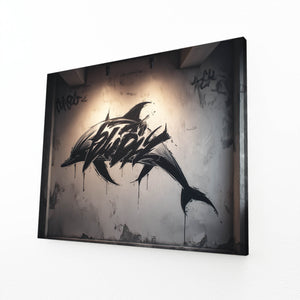 Dolphin Art Vertical