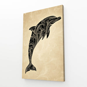 Dolphin Art Vintage