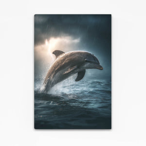 Dolphin Artwork Vertical