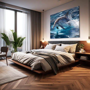 Dolphin Canvas Art