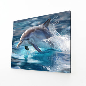 Dolphin Canvas Art