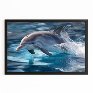 Dolphin Canvas Art