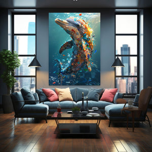 Dolphin Cute Art