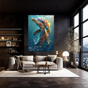 Dolphin Cute Art