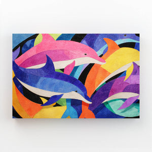 Dolphin Wall Art Pop Art