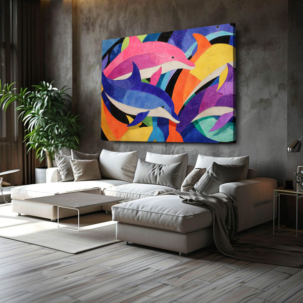Dolphin Wall Art Pop Art