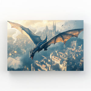 Dragon's Majesty Cool Wall Art | MusaArtGallery™