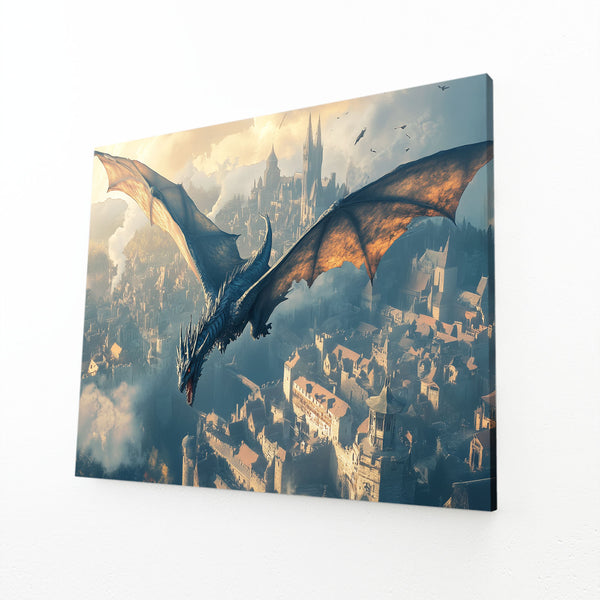 Dragon's Majesty Cool Wall Art | MusaArtGallery™