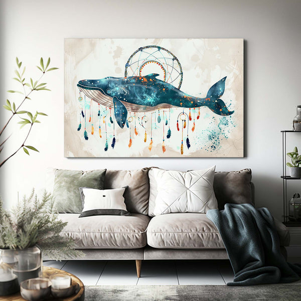 Dreamcatcher Whale Art | MusaArtGallery™