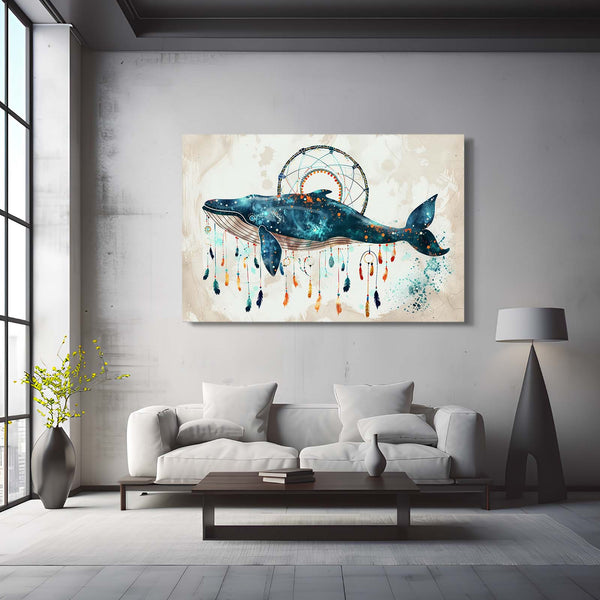 Dreamcatcher Whale Art | MusaArtGallery™