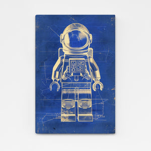 Dreaming Astronaut Art  | MusaArtGallery™