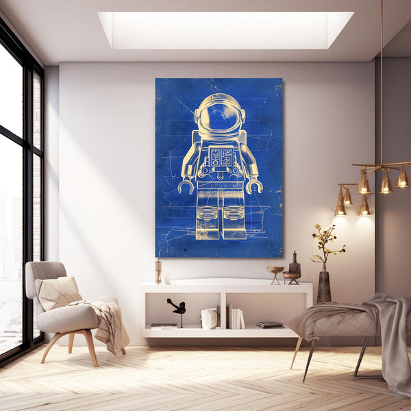 Dreaming Astronaut Art  | MusaArtGallery™