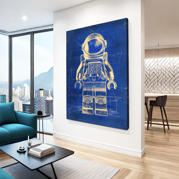 Dreaming Astronaut Art  | MusaArtGallery™