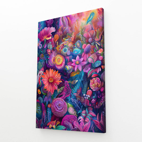 Dreamscape Garden Pink Abstract Art | MusaArtGallery™