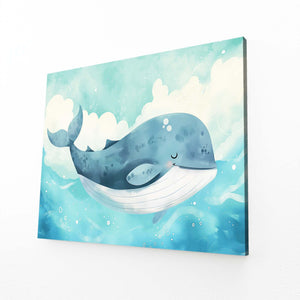 Dreamy Blue Whale Art | MusaArtGallery™