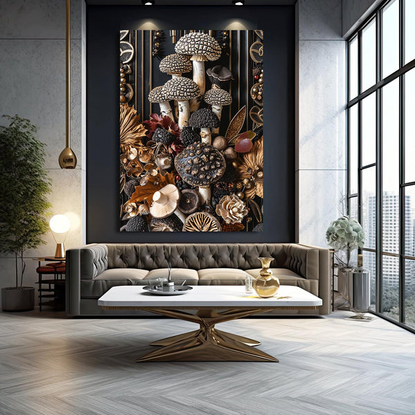 Dried Mushroom Art | MusaArtGallery™