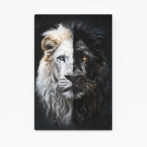 Dual Majesty Lion Wall Art | MusaArtGallery™