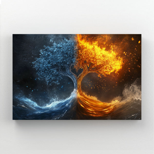 Duality Tree Of Life Wall Art Decor