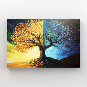 Duality Tree Of Life Wall Art