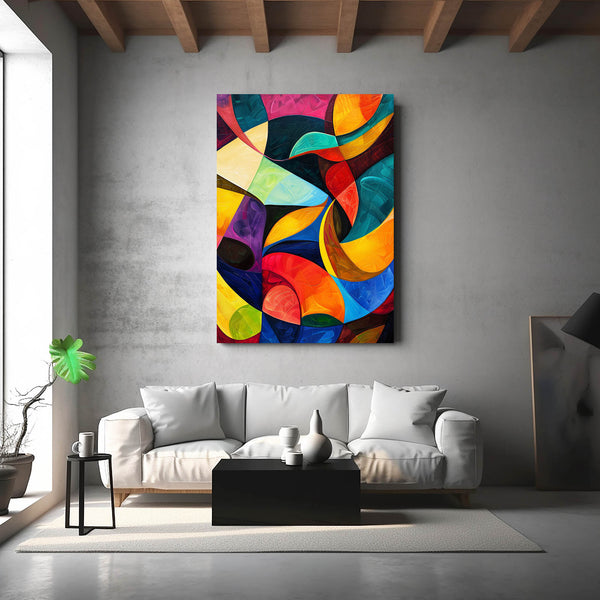 Dynamic Curves Mexican Wall Art | MusaArtGallery™