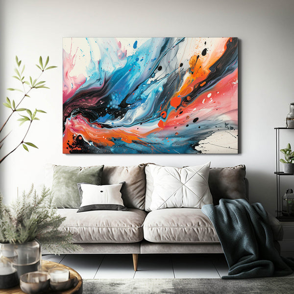 Dynamic Flow Abstract Art | MusaArtGallery™