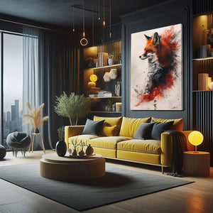 Dynamic Fox Art | MusaArtGallery™