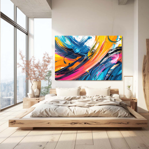 Dynamic Motion Abstract Art | MusaArtGallery™