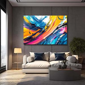 Dynamic Motion Abstract Art | MusaArtGallery™