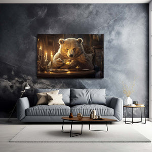 Eating Bear Wall Art