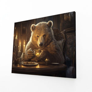 Eating Bear Wall Art