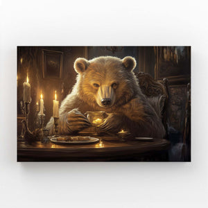 Eating Bear Wall Art