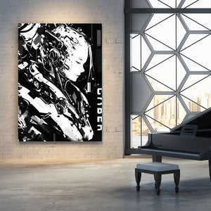 Echo Synth Cyberpunk Art | MusaArtGallery™