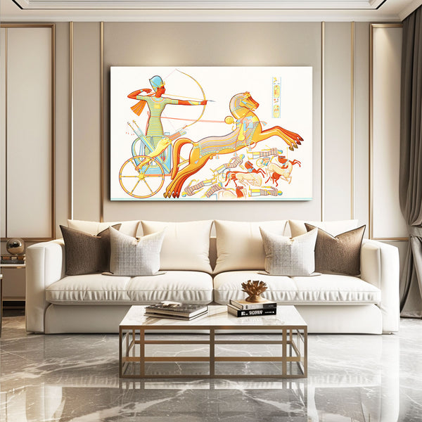 Egyptian Art On Walls