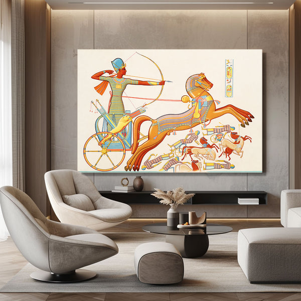 Egyptian Art On Walls