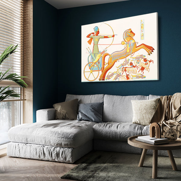 Egyptian Art On Walls