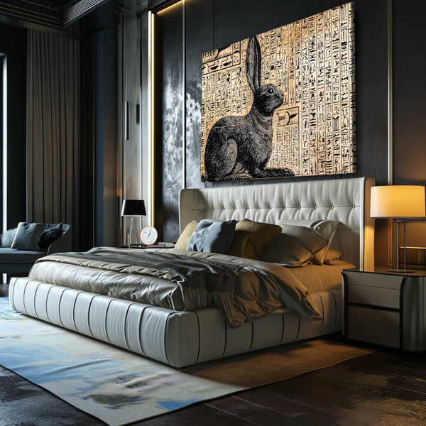 Egyptian Bunny Print
