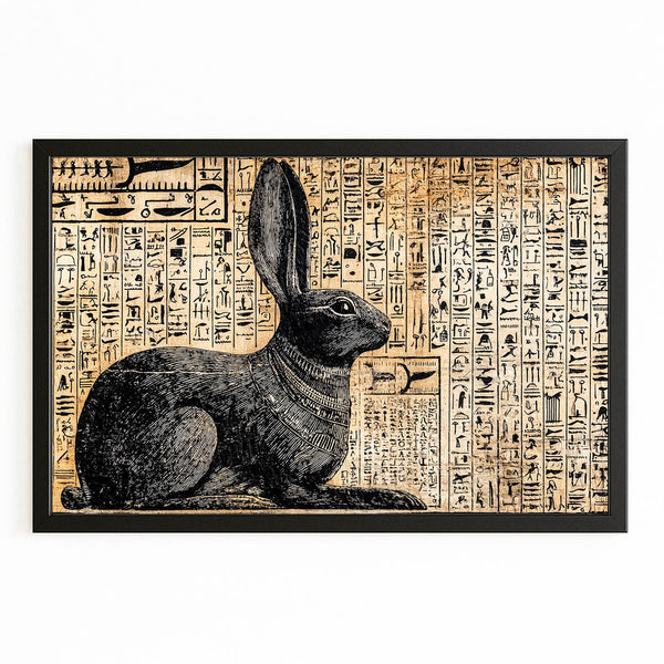 Egyptian Bunny Print