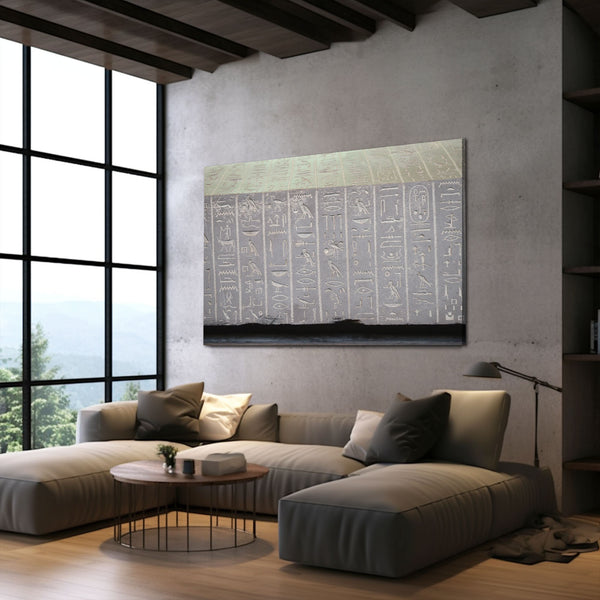 Egyptian Hieroglyphs Art