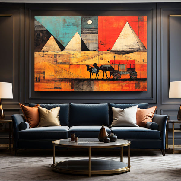 Egyptian Pyramid Wall Art