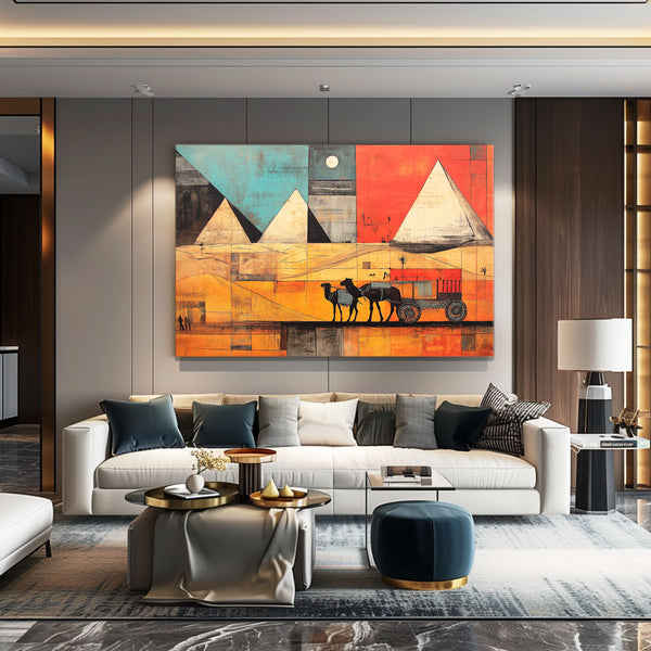 Egyptian Pyramid Wall Art