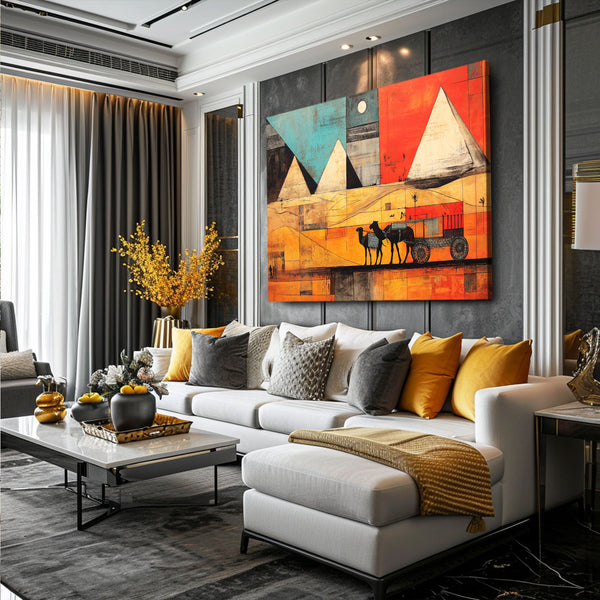 Egyptian Pyramid Wall Art