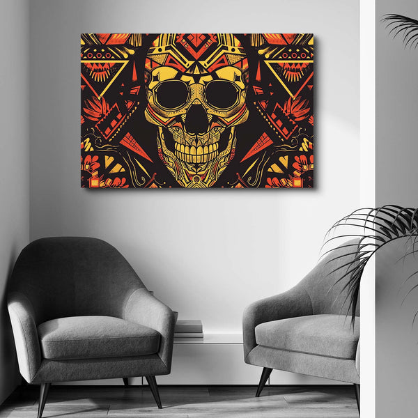 Egyptian Skull Art | MusaArtGallery™