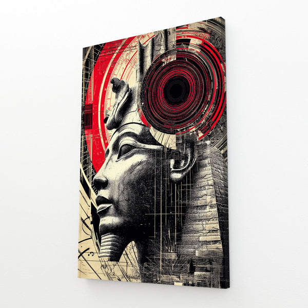 Egyptian Wall Art Red
