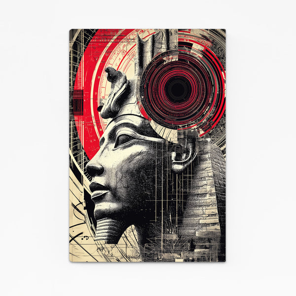 Egyptian Wall Art Red