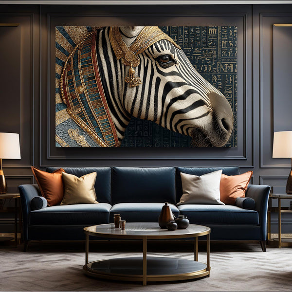 Egyptian Zebra Wall Decor