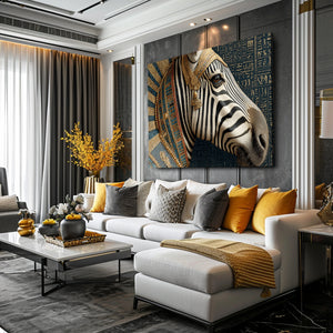 Egyptian Zebra Wall Decor