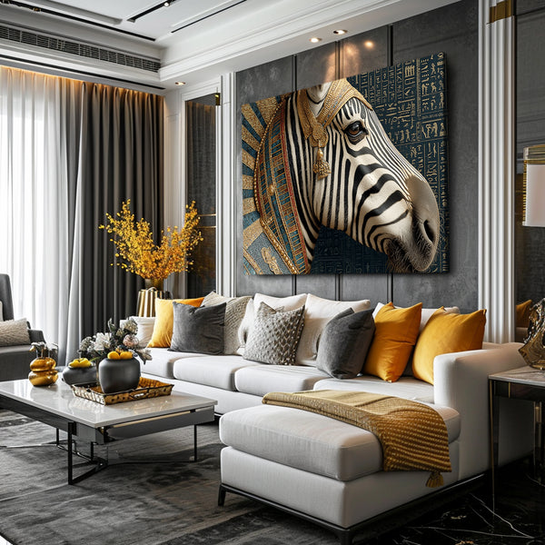 Egyptian Zebra Wall Decor